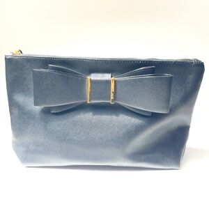 Betsey Johnson Large Black Clutch Bag